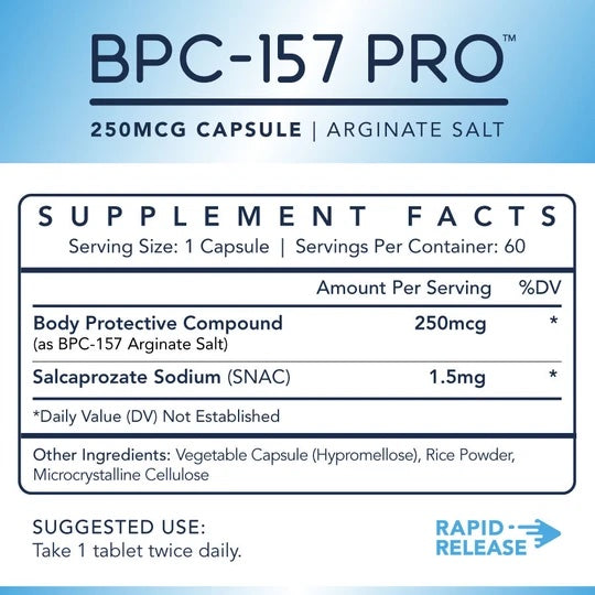 best bpc-157 on amazon 베스트셀러】BPC-157 Peptide Capsules, New Protective Compound 157, 60 Capsules :  Amazon.ca: Health & Personal Care